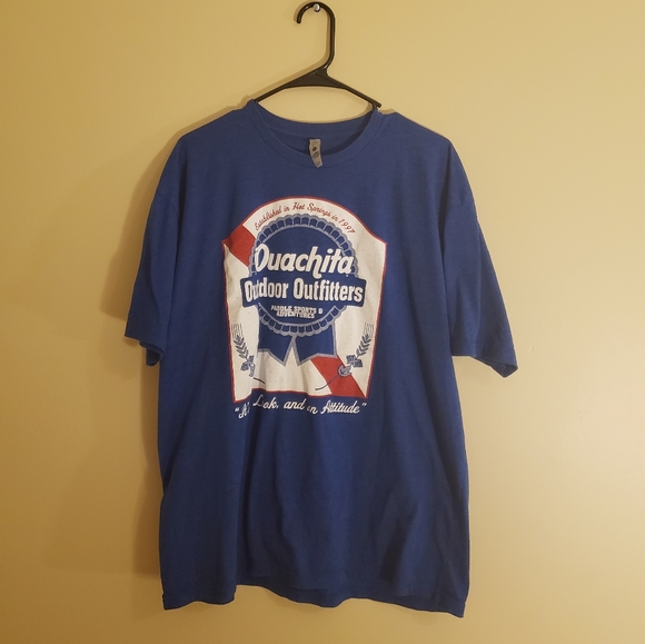 Ouachita Outdoor Outfitters PBR T-Shirt XXL - Picture 1 of 4